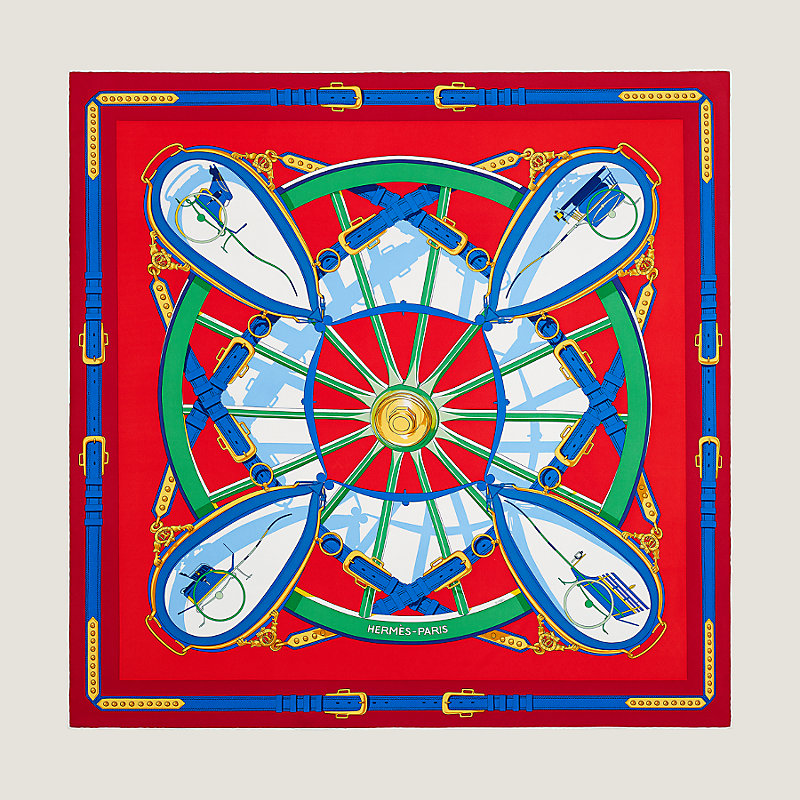En Roue Libre scarf 90 | Hermès Singapore